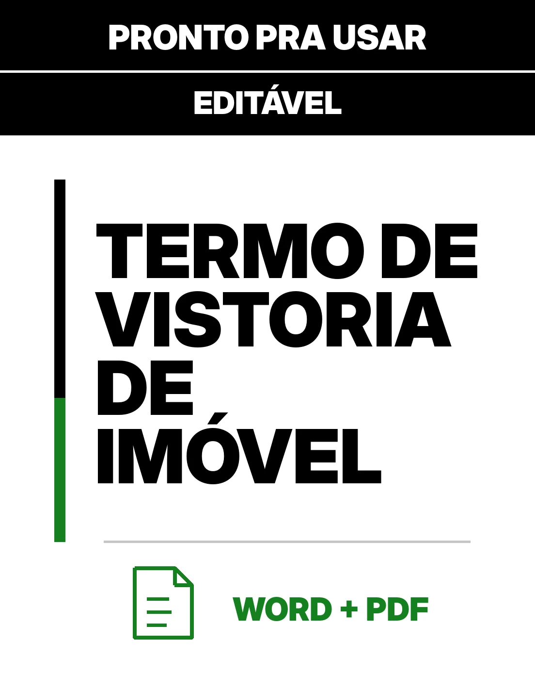 Termo de Vistoria de Imóvel