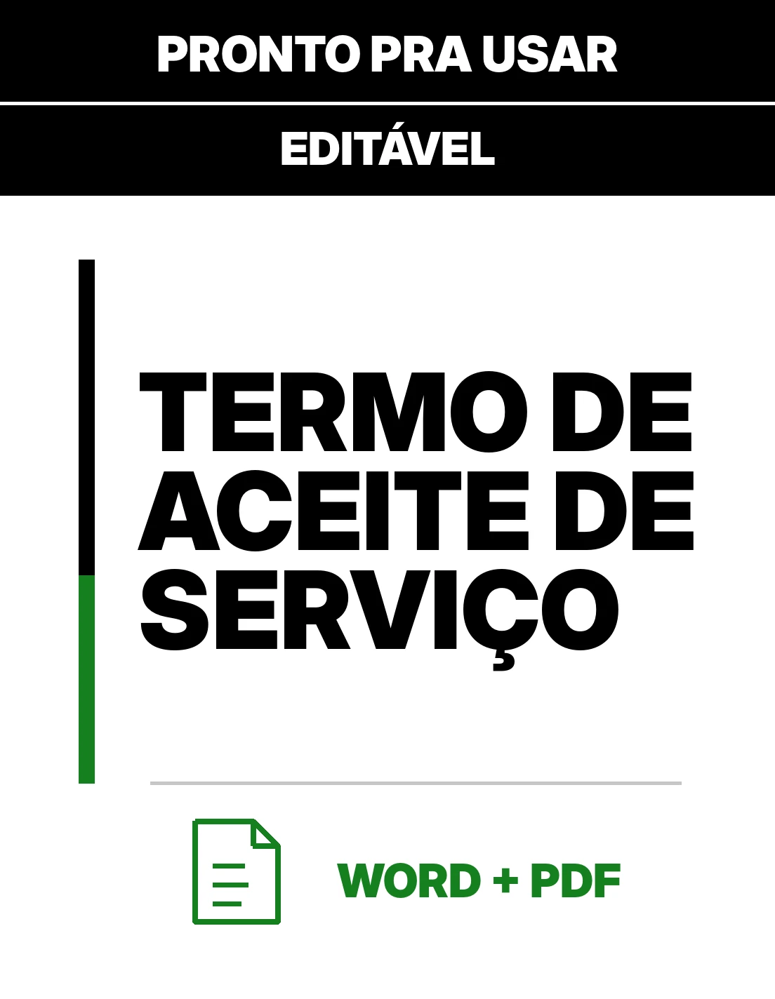Termo de Aceite de Serviço
