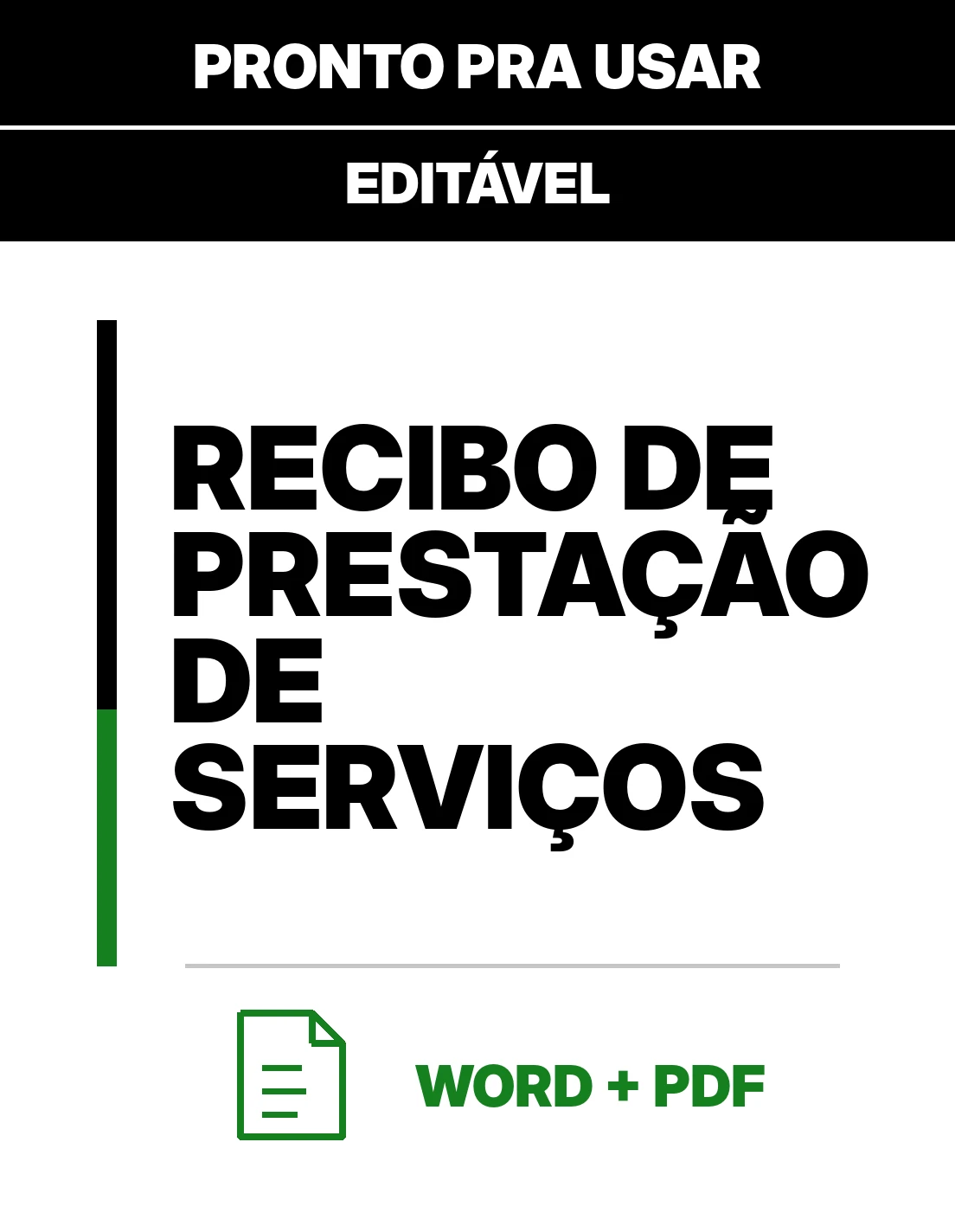 Recibo de Prestação de Serviços