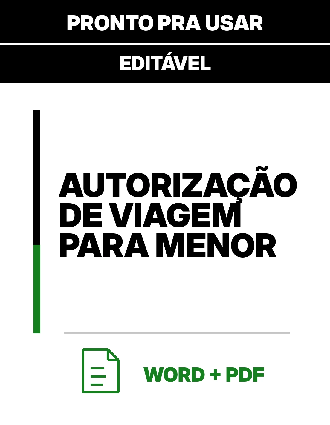 Autorização de Viagem para Menor