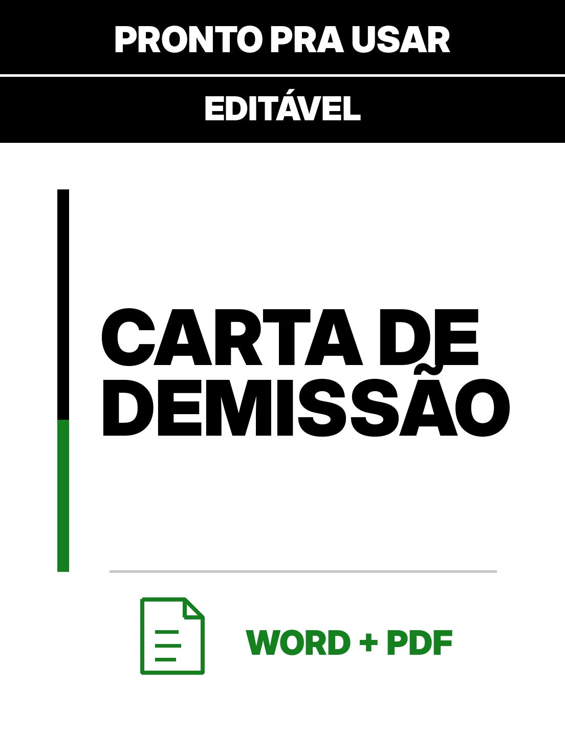 Carta de Demissão