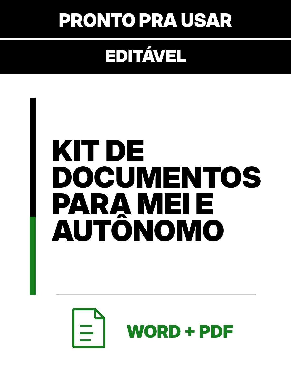Kit de Documentos para MEI e Autônomo